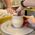 770. Teaching a Special Needs Student, Austin, Making a Mug with Hsin-Chuen Lin 林新春 馬克杯教學