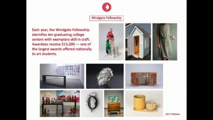 New Funding for Craft Research