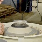 726. OVCAG Clay Carnival Workshop~Part I  Trimming/Chattering/Sgraffito Bowls with Hsin-Chuen Lin