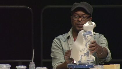 Kevin Snipes, 2018 NCECA Demonstrator