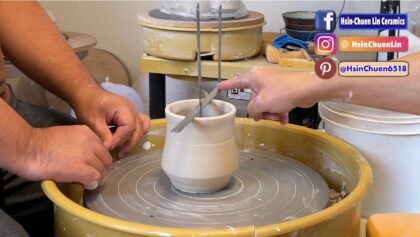 686. Teaching Austin Chen, a Special Needs Student, Trimming Mugs with Hsin-Chuen Lin 林新春 馬克杯教學