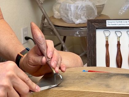 668.Sharpening Tungsten Carbide Loop Tools Using 600 Grit Diamond Files with Hsin-Chuen Lin 林新春 研磨示範