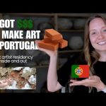 I Got Paid to Make Art in Portugal 🇵🇹 Inside an Ceramic Artist Residency