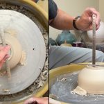 661. Use Measuring Tools (Patented) When Trimming a Square Bowl with Hsin-Chuen Lin 林新春 方碗修坯示範