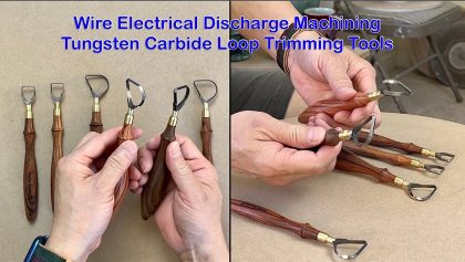 659. Introducing Wire EDM Pear-shaped Tungsten Carbide Loop Tools with Hsin-Chuen Lin 林新春 介紹環形鎢鋼修坯刀