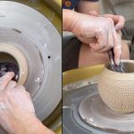 652. Using #3 Half Round Rib to Stretch a Sodium Silicate Teabowl with Hsin-Chuen Lin 林新春 岩花瓷茶碗拉坯示範