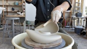 648. Class Demo Project 2 ~ Throwing a Moon Jar with Hsin-Chuen Lin 林新春 天球瓶/月亮瓶 課堂拉坯示範