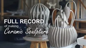 This is how I made human size sculpture from clay, new piece, start from scratch, part 2