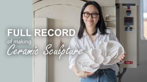 Therapeutic ceramic sculpture process from start to finish - Woman as Vessel series