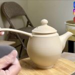 636. Trimming/Assembling a Teapot Spout and Handle with Hsin-Chuen Lin 林新春 茶壺手柄壺嘴粘接示範