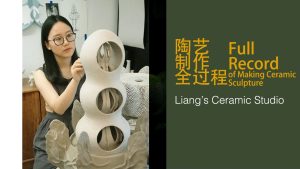 How I make ceramic sculpture, series- Shrine, handbuilding