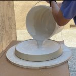 611. Making Plaster Slab for Potable Wedging Table and Recycling Clay with Hsin-Chuen Lin 林新春 石膏板示範
