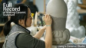 How to make human size ceramic sculpture, series-Shrine, from sketching to handbuilding, part 1