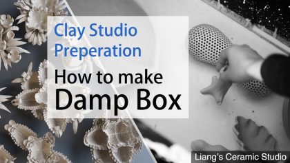 How to make damp box, Essential for ceramic studios
