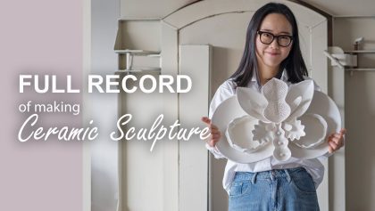 How to make ceramic sculpture, From start to finish, series - Woman as Vessel, final part