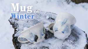 How I Make Mugs Inspired by Winter Sky