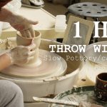 Throw Mugs With Me | 1 Hour Cozy Studio Ambience & Music #pottery