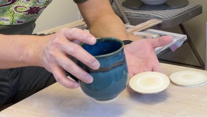 598. Tips on Making Clay Cookies/Slabs for Glaze Firing with Hsin-Chuen Lin 林新春 釉燒粘土墊片製作示範