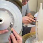 596. Testing a HsinTools Looping Carbide Trimmer on a Tall Bottle with Hsin-Chuen Lin 林新春 環形鎢鋼刀測試