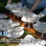 How to Clean Ceramic Sculptures 🐚 Studio Reset Vlog