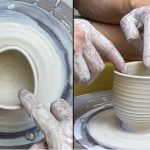 591. Throwing/Altering a Small Triangular Shape Tea Cup with Hsin-Chuen Lin 林新春 拉坯變形三角小茶杯