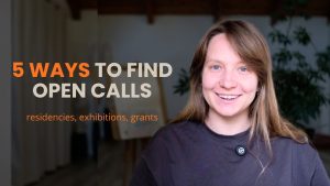 How to Find Open Calls for Exhibitions, Residencies & Competitions (A Ceramic Artist's Workflow)