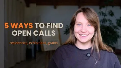 How to Find Open Calls for Exhibitions, Residencies & Competitions (A Ceramic Artist's Workflow)