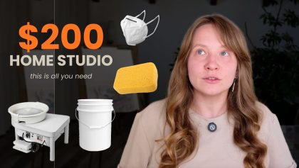You Only Need These 3 Things to Start a Home Ceramics Studio