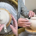 567. Trimming/Assembling Spout and Handle Rings for a Bamboo Overhang Teapot with Hsin-Chuen Lin 林新春
