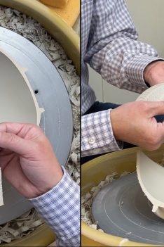 565. Trimming/Chattering a Perfect Noodle Bowl with Hsin-Chuen Lin 林新春 麵碗修坯跳刀示範