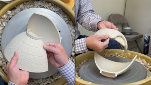 565. Trimming/Chattering a Perfect Noodle Bowl with Hsin-Chuen Lin 林新春 麵碗修坯跳刀示範