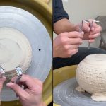 563. Making a MKM RM-018 Roller Texture Covered Jar with Hsin-Chuen Lin 林新春 滾花紋蓋罐製作示範
