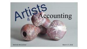 Artists & Accounting